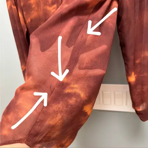 LAFAYETTE 148 NEW YORK Zora Sunset Sky Silk Blouse S