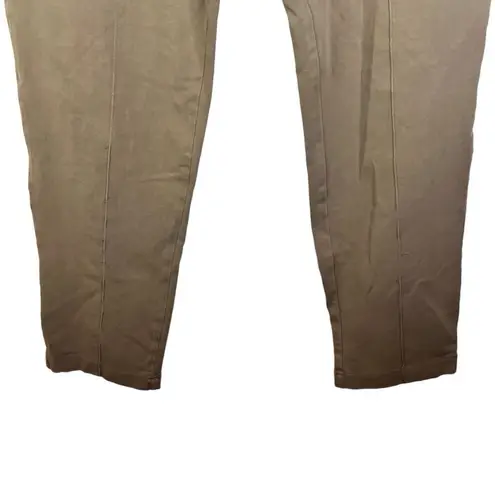 Bill Blass  Jeans Womens Stretchy Trouser Chino with Front Pockets Khaki Size 6P