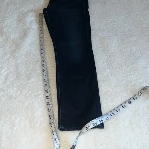 Mother “The Looker” Crop Skinny Jeans Coffee Tea or Me Wash Size 26 Blue