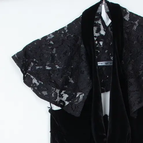 L'Agence Black Velvet Halter Jumpsuit Size 2