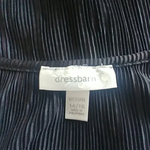 Dress Barn  Women's Black Blouse Top