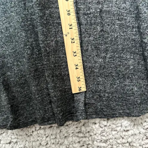 Ella Mae Gray Striped Knit Dress Medium Petite Minimalist Quiet Luxury Cozy Gray Size undefined