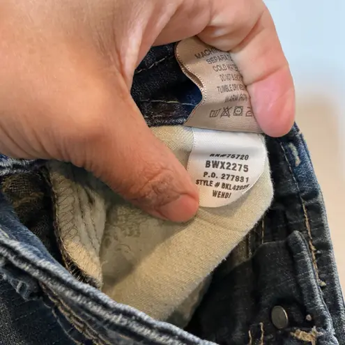 BKE "Wendi" Bootcut Jeans Womens Size 30x31.5 Dark Wash Denim Stretch