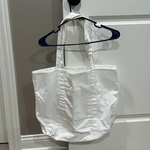 Halara Letter Print Casual Canvas Tote Bag