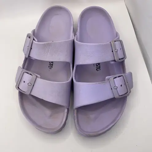 Birkenstock  Sandals Arizona Purple Fog EVA EU 37 US W6 M4 Narrow