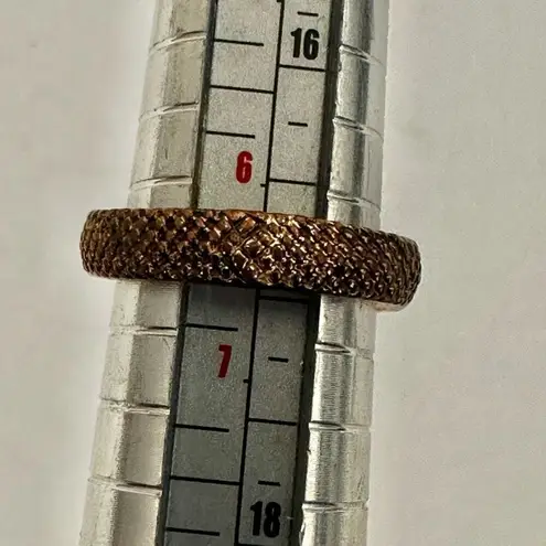 Rose gold snake ring Gold