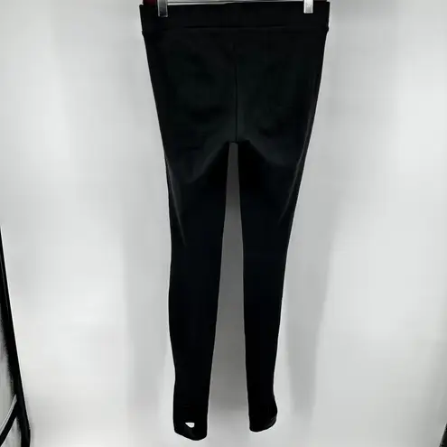 Vince  Stirrup Leggings Pull On Skinny Stretchy Pintuck Casual Versatile Black M