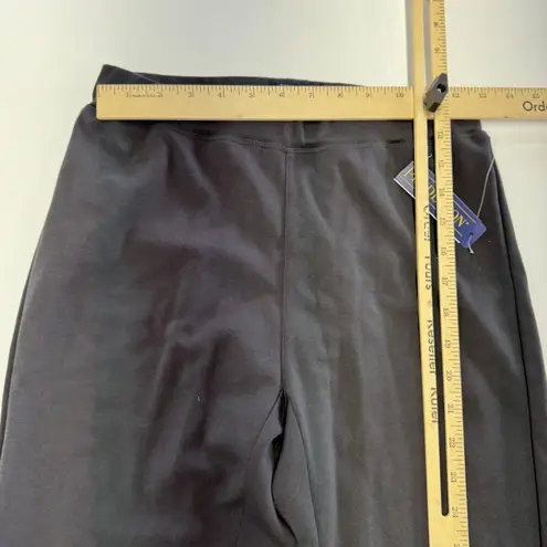 Pendleton Pants Womens Medium Black Grey Stretch Rayon Blend Pull On Essentials