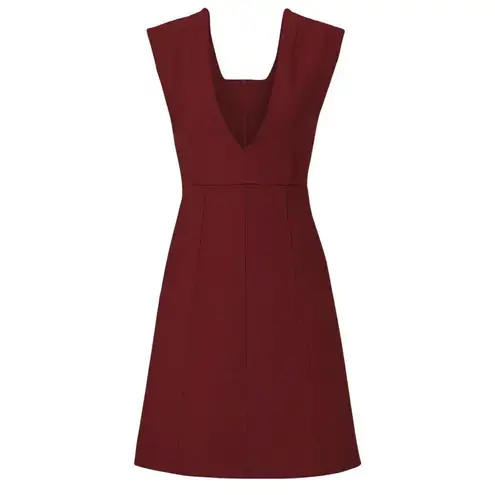 Elizabeth and James Charlie Bordeaux Burgundy Sleeveless Dress 0 XS $385 EUC