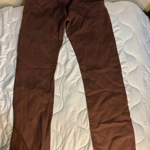 Levi’s 501 Vtg Jeans Size 10 Inseam 31 inches Women’s Brown