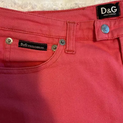 Dolce & Gabbana D&G Pink Jeans