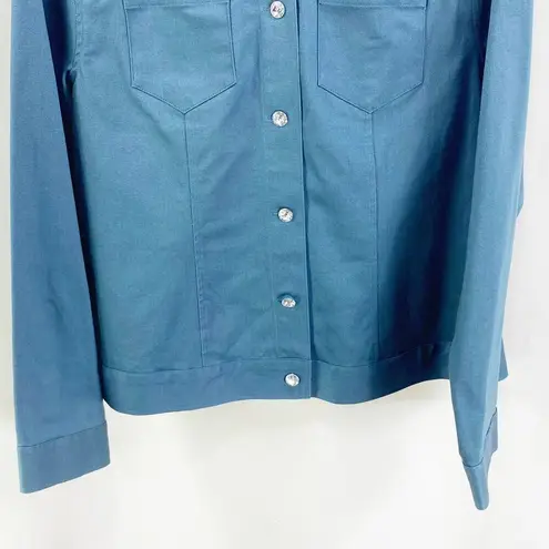 SELENE SPORT Vintage 90s Jacket & Pants Separates Set Blue Size 16