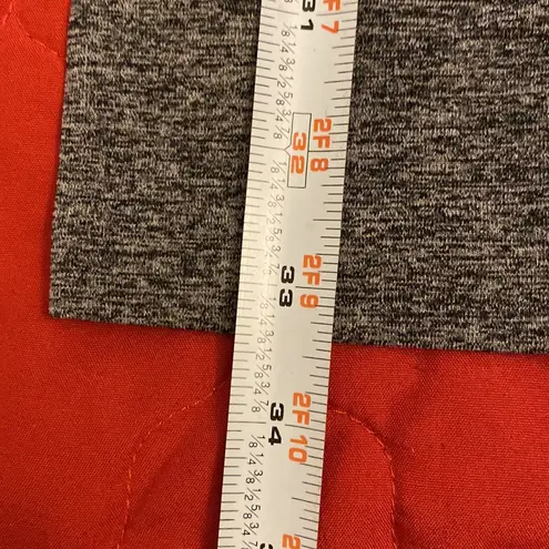 J&Me Leggings Gray w/ Blue Waistband Women One Size Size undefined