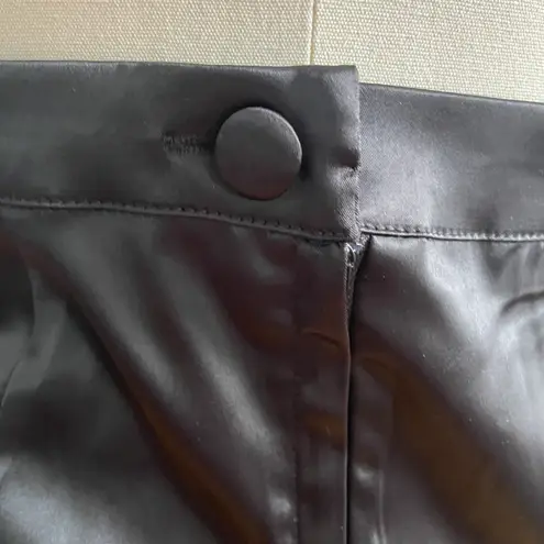 Unique Vintage X Betty BoopBlack Satin Hi/Low Pencil Skirt - Size S(4)- NWT