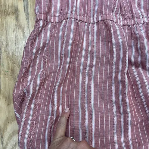 Old Navy  Halter Maxi Dress Womans Large Pink Sleeveless Cruise Vacation Beachy