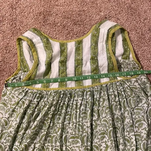 Daughters of India aahna maxi in cardamom green