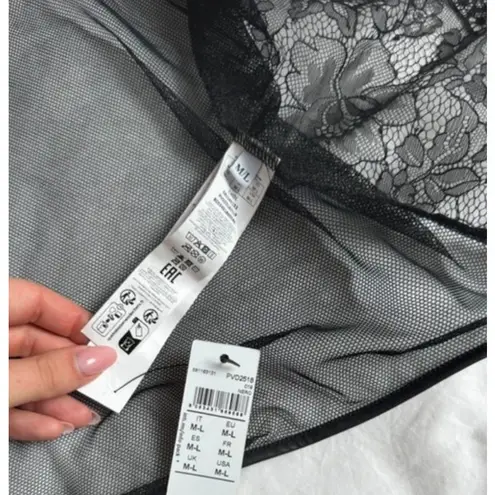 NWT Intimissimi Iconic Beauty Tulle and Lace Elegant Robe