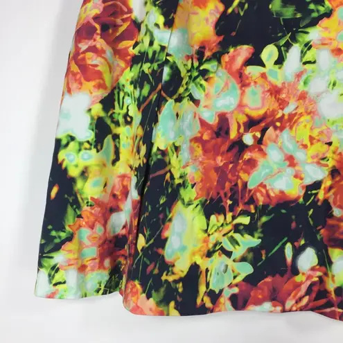 Black Halo Floral Skirt w/ Pockets Size 12
