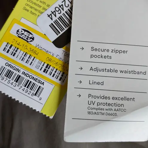 All In Motion NEW Mid Rise Skort Size Small Taupe Tennis Golf Athleisure Sporty