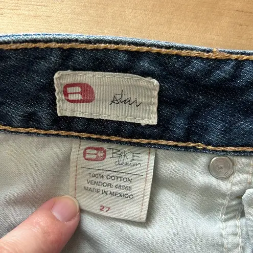 BKE Star Low-Rise Crop Distressed Jeans, 27