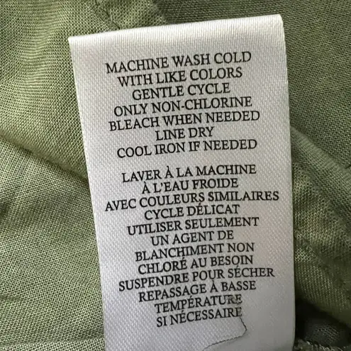 Como vintage Babydoll Top Womens Small Sun Washed Embroidered Forest Fairy Boho