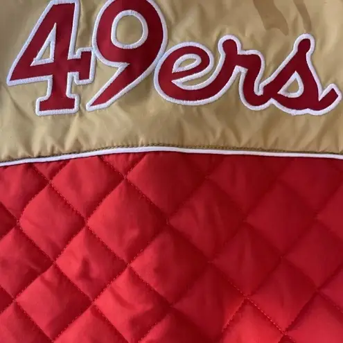 NFL San Francisco 49ers Officially Licensed  Vest Womens Sz Small