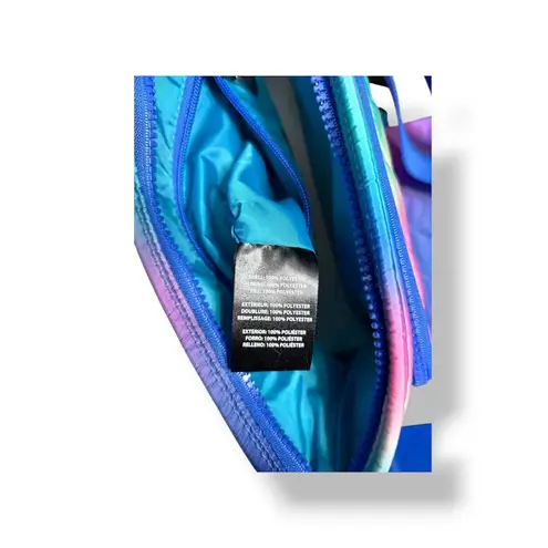 New Think Royln Bank Street XL Crossbody Bag Blue Lagoon Ombre Quilted RFID