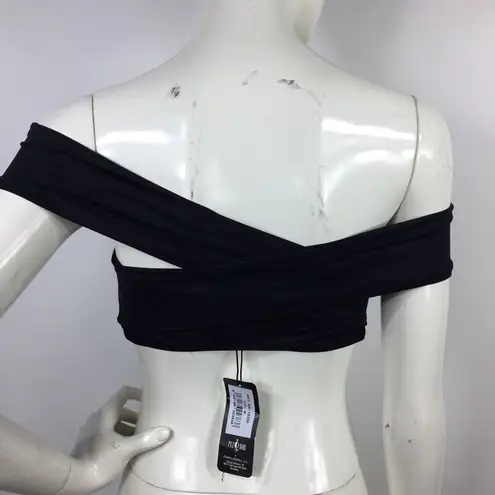 PEZ D'OR Lucia Bandeau Maternity Bikini Top Black Size M