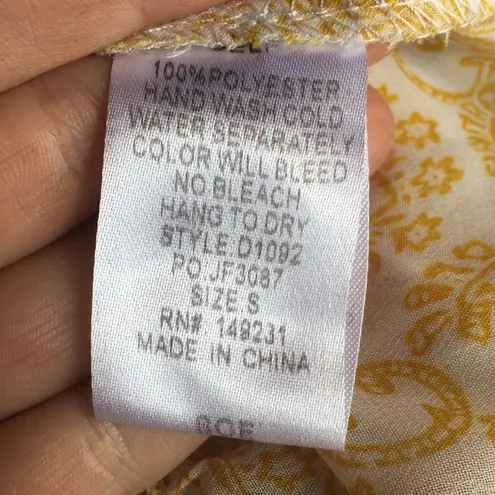 Kori America “Cuddle With Me” Sheer Boho Blouse