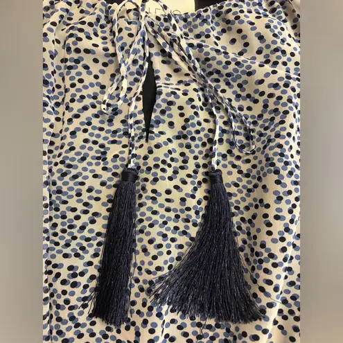 Alexis Lanelle Dress in Capri Embroidered floral dot mini dress NWOT