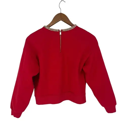 Generation Love Red Collina Chain Sweatshirt & Misha Sweatpants Set