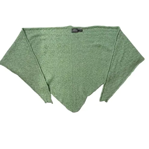 McKernan Woollen Mills Gypsy Scarf in Green, Wool and Cashmere Green