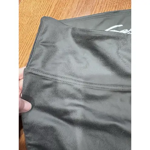 Seven 7 Ultra High Rise Sculpting Faux Leather Leggings NEW Gunmetal Gray