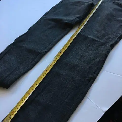 NYDJ Not Your Daughter Jeans pants Ski Zip Ponte charcoal gray LEGGINGS Size 8