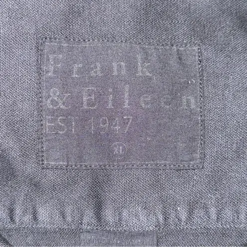 Frank & Eileen Mary Button Up Dress in Black