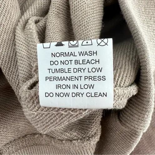 Lotus Fashion Nashville Graphic Sweatshirt size Medium Long Sleeves Taupe Crew Tan