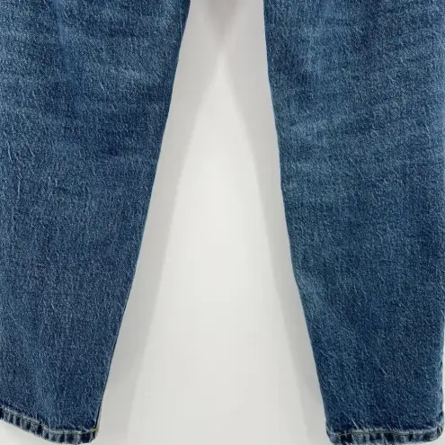 ZARA  Jeans Slim Straight Leg High Rise Dark‎ Wash Blue Denim Women’s Size 2