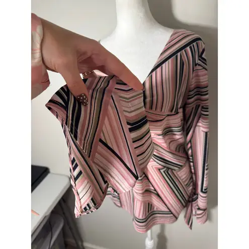 Fashion Bug Vintage Y2K Flare Sleeve Top