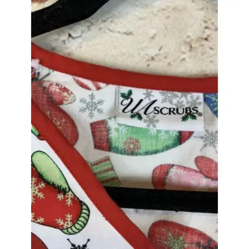 UA scrubs S winter short sleeve v neck nursing