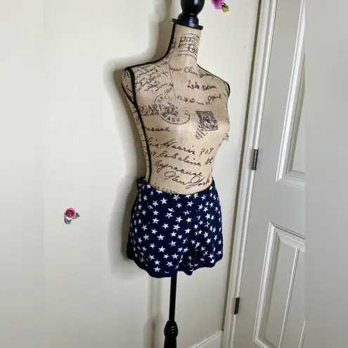 Motherhood Maternity Blue & White Star Lounge Shorts Size Extra Large