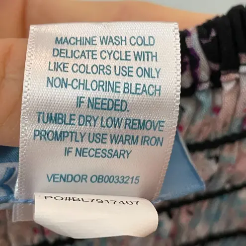 Koret Patchwork Print Dress Sleeveless ALTERED Rayon Hippie Boho Shirred Smocked Pink Size undefined