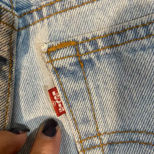 Levi's  501XX Light Wash 90s Denim Mom Jeans Vintage  Sz 11L