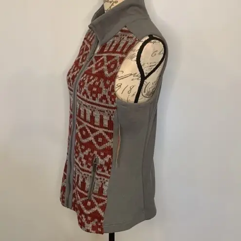 Ruff Hewn NWT  fleece and sweater knit full zip vest M