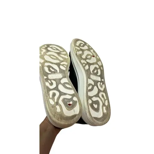 Alexander McQueen Black Leather Platform Sneakers Sz. 39.5 (US 9.5)