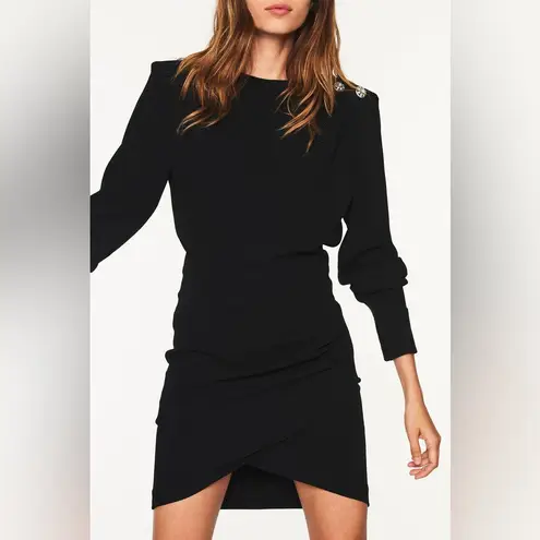 Ba&sh Sloane Black Mini Dress β Size XS (NWT)
