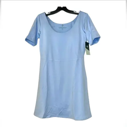 Tuckernuck Rosemary Sport Dress Size S NWT Light Blue Built-In Shorts Pockets