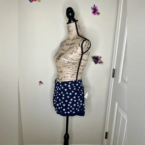 Motherhood Maternity Blue & White Star Lounge Shorts Size Extra Large