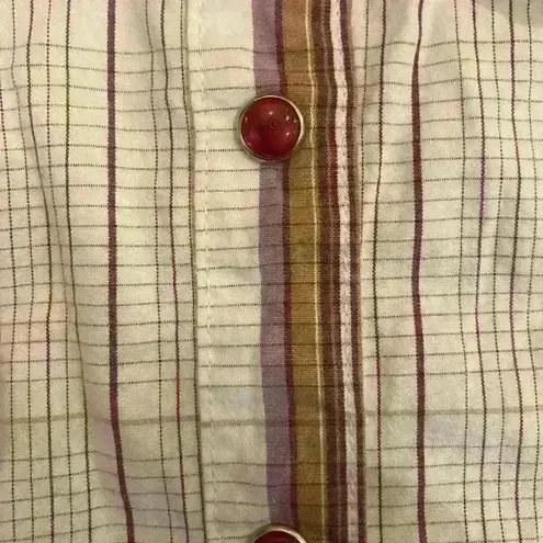 Aura Women's Wrangler Pearl Snap Western Rodeo Shirt Size Medium Rodeo