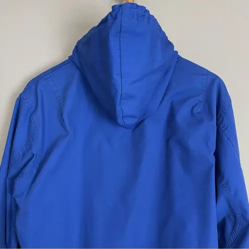 Pacific trail Vintage Windbreaker Jacket Blue Women Size Large Hood Outdoors 90s - Image 15