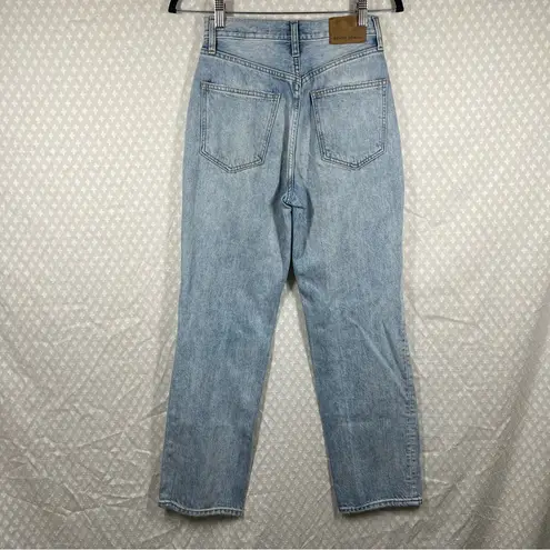 Denim Forum Light Wash The Joni High Rise Loose Jeans Blue Size 23